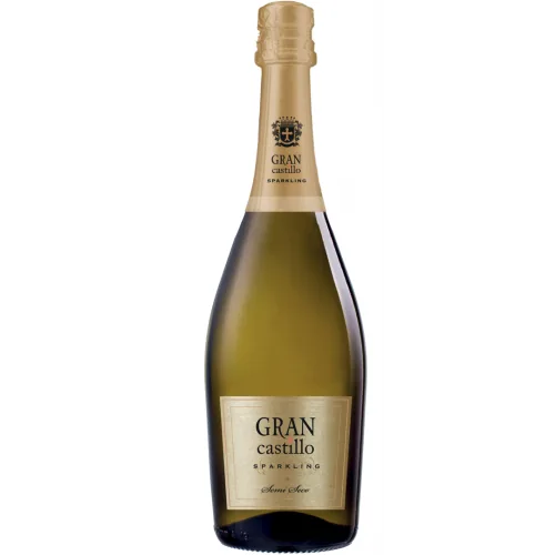 Игристое белое вино Gran Castillo semi secco 11%, 0,75 л
