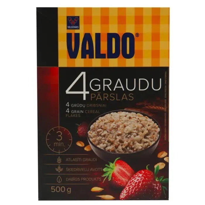 4 GRAUDU PĀRSLAS VALDO 500G