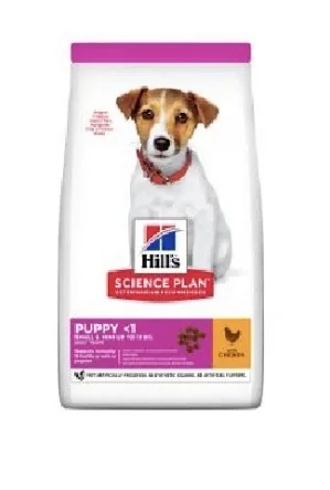 SAUSĀ BARĪBA KUCĒNIEM HILL'S SCIENCE PLAN CANINE, AR VISTU, 1.5KG