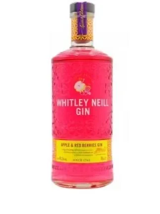 Джин Whitley Neill Apple & Red Berries, 41,3%, 0,7 л