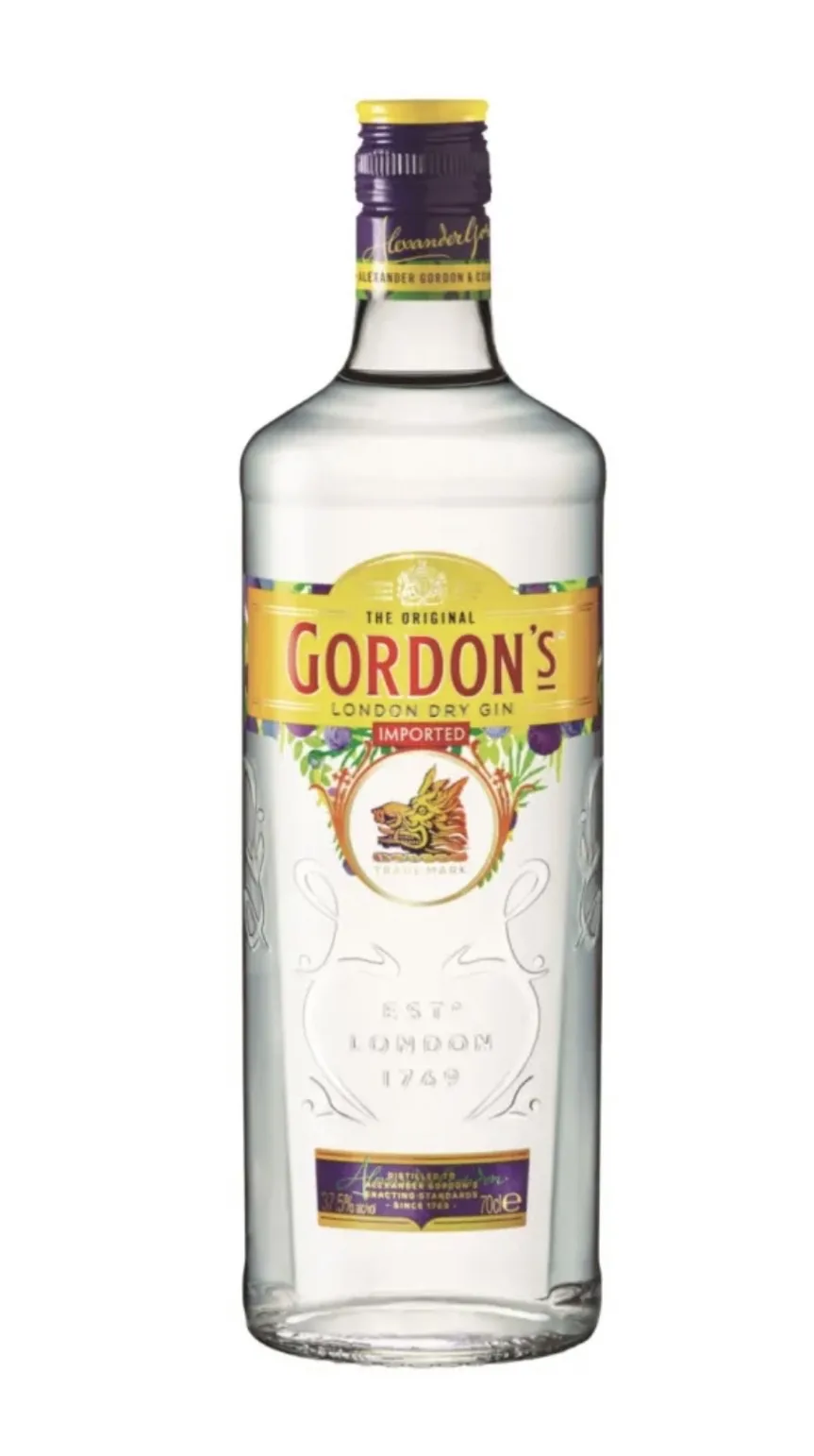 Джин Gordon's London Dry Gin 37,5%, 0,7 л