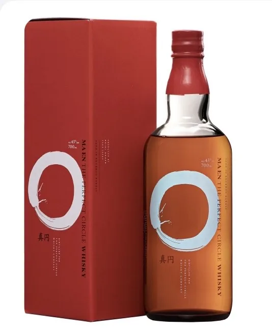 Viskijs maen the perfect circle japanese, 43%, kastē, 0,7 l