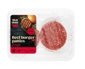 LIELLOPA BURGERKOTLETES WELL DONE 220G