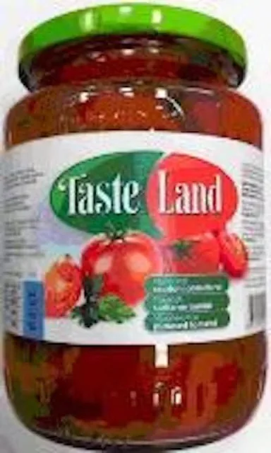 TOMĀTI SARKANIE MARINĒTI TASTE LAND,660G/360G