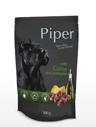 KONSERVI SUŅIEM PIPER MEDĪJUMS, ĶIRBIS, 500G