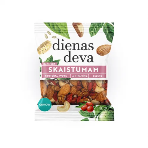 RIEKSTU MAISĪJUMS ZELTA RIEKSTS DIENAS DEVA SKAISTUMAM 40G
