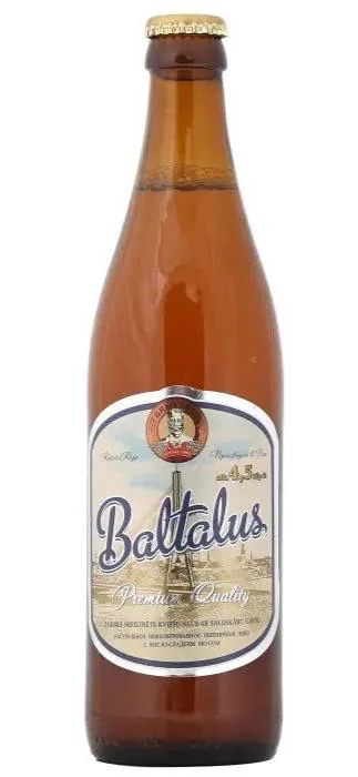 Alus baltalus 4,5% 0,5 l