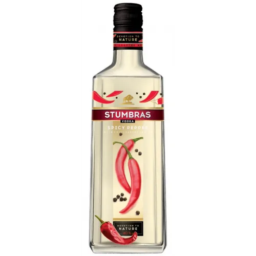 Водка Stumbras Spicy Pepper 40%, 0,5 л