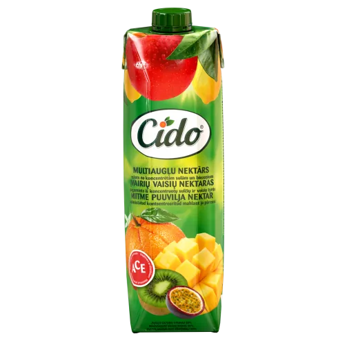 NEKTĀRS CIDO MULTIAUGĻU 1L TETRA