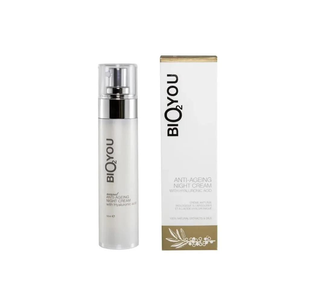 BIO2JOU babīgs anti-ageing nakts krēms ar hialuronskābi 50 ml