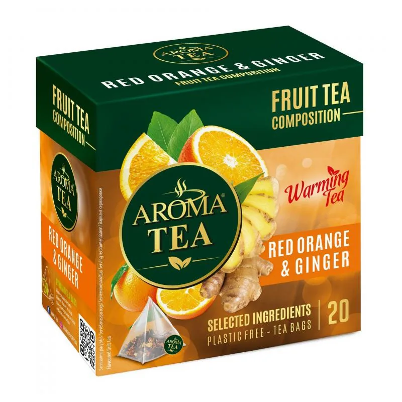 AUGLU TEJA AROMA TEA APELS.-INGV. 20X2G 40 G