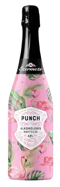 Алкогольный коктейль Ezermežs Punch, 4,5%, 0,75 л