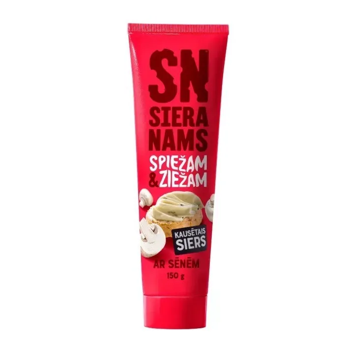 KAUSĒTAIS SIERS SIERA NAMS AR SĒNĒM 150G.