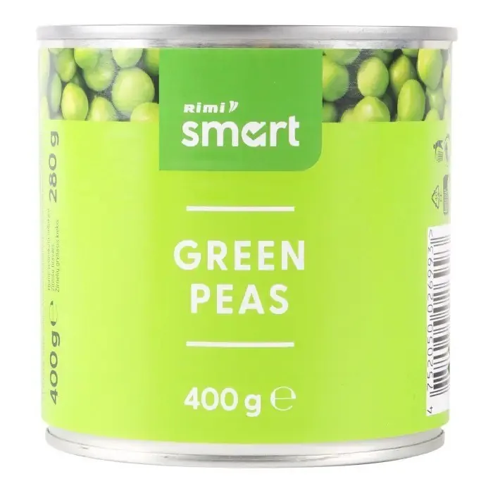 KONSERVĒTI ZIRNĪŠI RIMI SMART 400G/280G