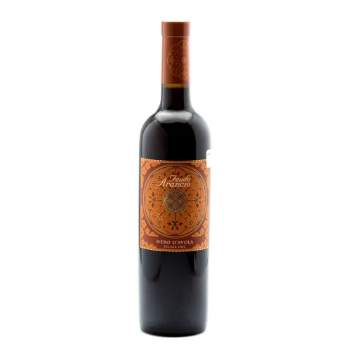 V. Itālija feudo arancio nero D avola 13% 0,75 l