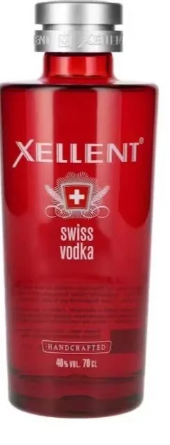 Водка Xellent Swiss 40%, 0,7 л
