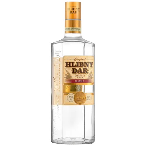 Водка Hlibnij Dar Classic 40%, 0,7 л