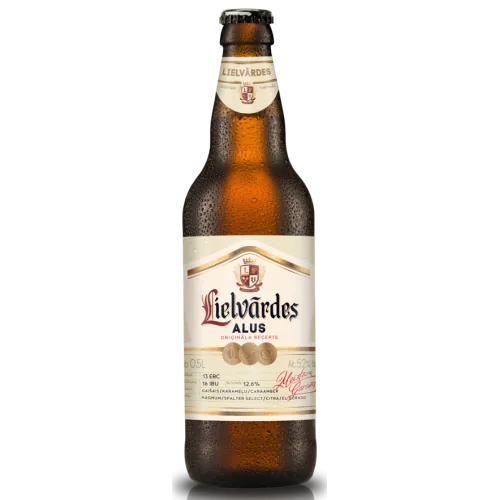 Alus lielvārdes 5,2% 0,5 l stikls