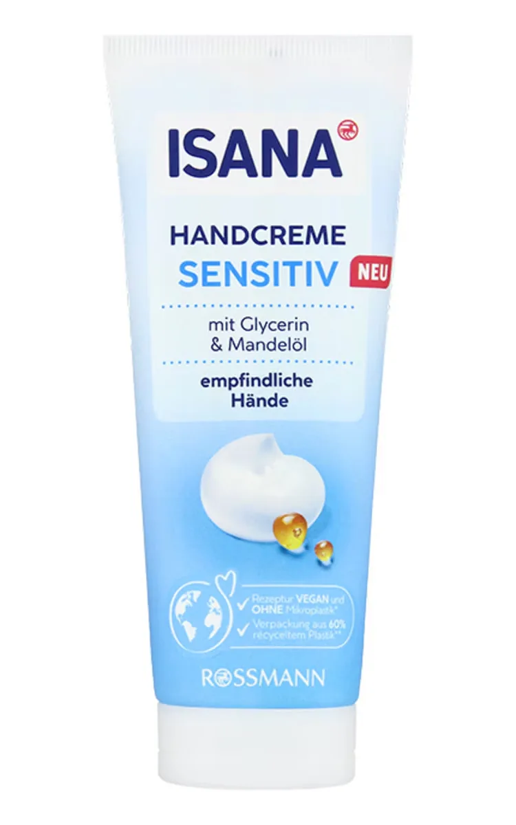 ISANA SENSITIV ROKU KRĒMS, 100ML