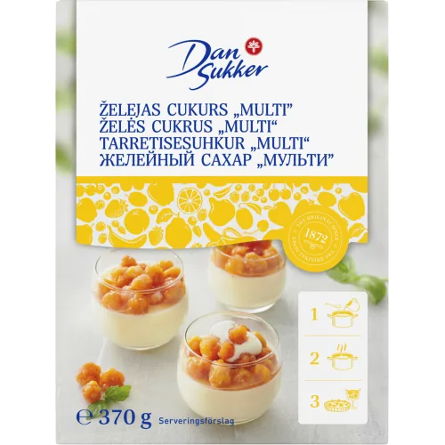 CUKURS MULTI ŽELEJAS DANSUKKER 370G