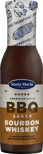 BBQ MĒRCE AR BURBONU  SANTA MARIA 370G