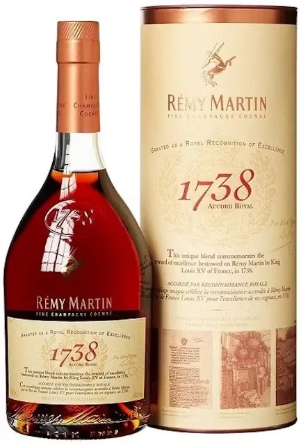 Коньяк Remy Martin 1738 Accord Royal 40%, 0,7 л