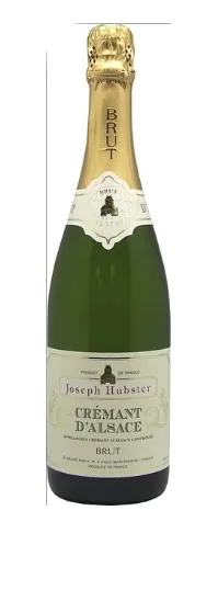 Dzirkstošais baltvīns Hubster Cremant D'Alsace, brut, 12%, 0,75 l