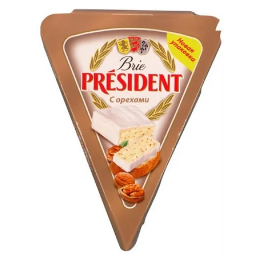 SIERS BRIE PRESIDENT AR VALRIEKSTIEM 125G