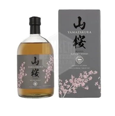 Viskijs Yamazakura Peated Blended, 46%, kastē, 0,7 l