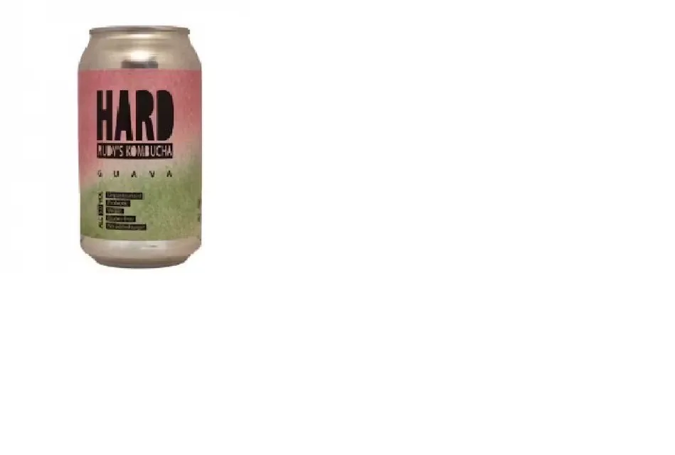 Алкогольный напиток комбуча Rudy's Hard Kombucha Guava, 5%, 0,33 л