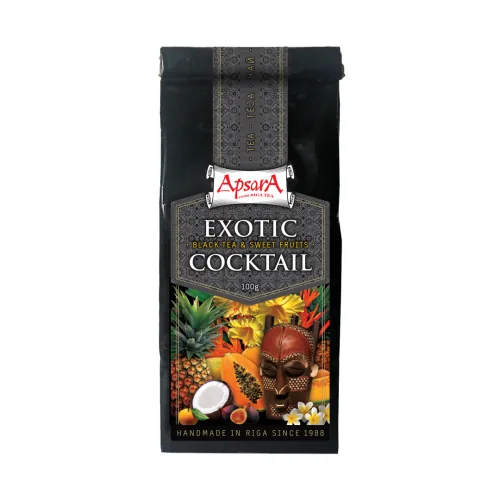 TĒJA MELNĀ APSARA EXOTIC COCTAIL 100G