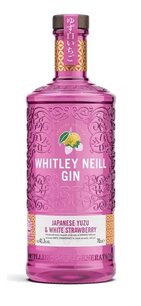 Джин Whitley Neill Yuzu Strawberry, 41,3%, 0,7 л