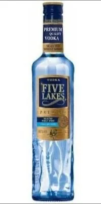 Водка Five Lakes Premium 40%, 0,5 л