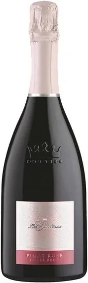 Dzirkstošais vīns Le Contesse Pinot Rosa Spumante,