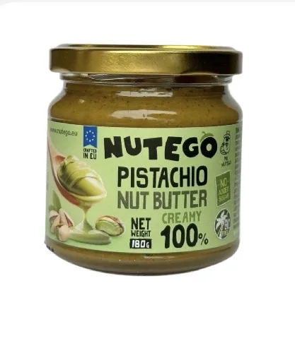 PISTĀCIJU RIEKSTU KRĒMS NUTEGO 100%, 180G