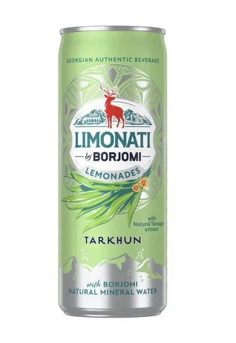 LIMONĀDE LIMONATI BY BORJOMI  TARHŪNS 0.33L