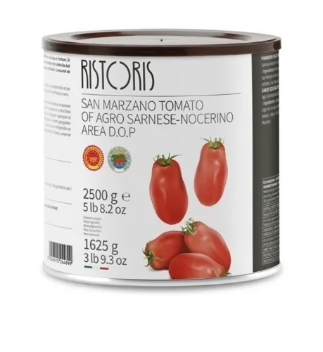 TOMĀTI, MIZOTI RISTORIS SAN MARZANO, SAVĀ SULĀ, 2.5KG/1.625KG