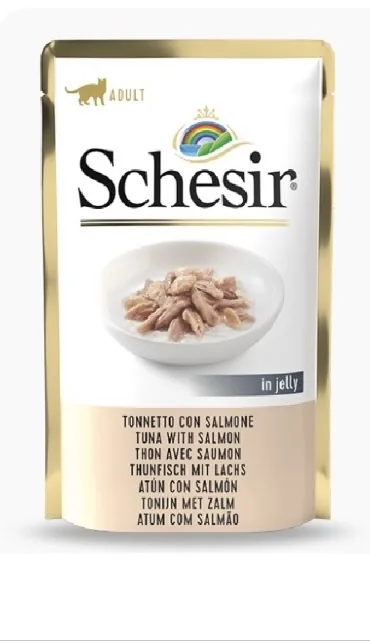 KONSERVI KAĶIEM SCHESIR, TUNCIS UN LASIS ŽELEJĀ, 85G