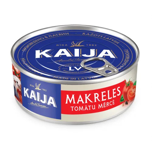 KONSERVI MAKRELE KAIJA TOMĀTU MĒRCĒ 240G EO