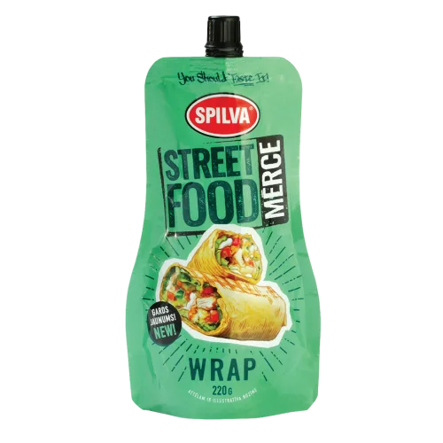 MĒRCE SPILVA STREET FOOD WRAP 220G STĀVPAKA