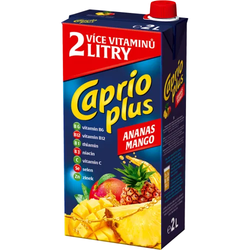 SULAS DZĒRIENS CAPRIO PARTY MIX ANANASS MANGO 2L