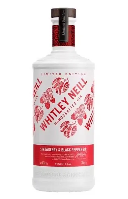 Джин Whitley Neill Strawberry & Pepper, 43%, 0,7 л