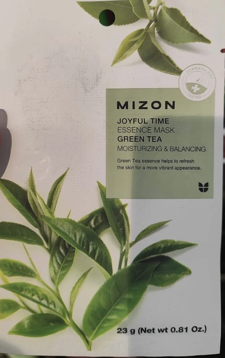 Sejas maska mizon green tea