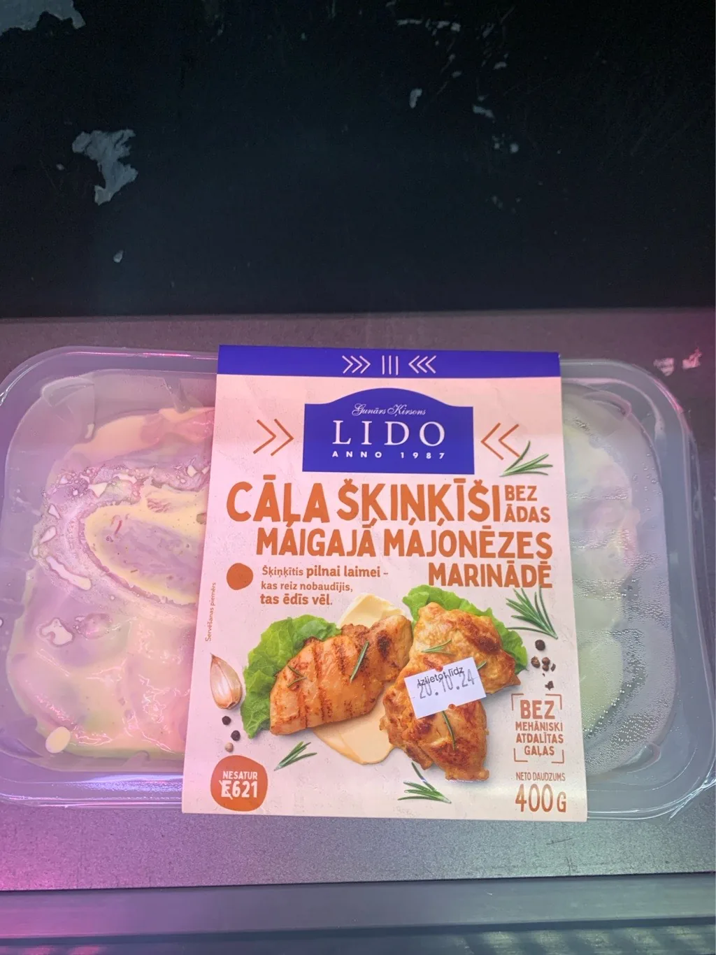 CĀĻA ŠĶIŅĶĪŠI MAJONĒZES MAR. LIDO 400G 
