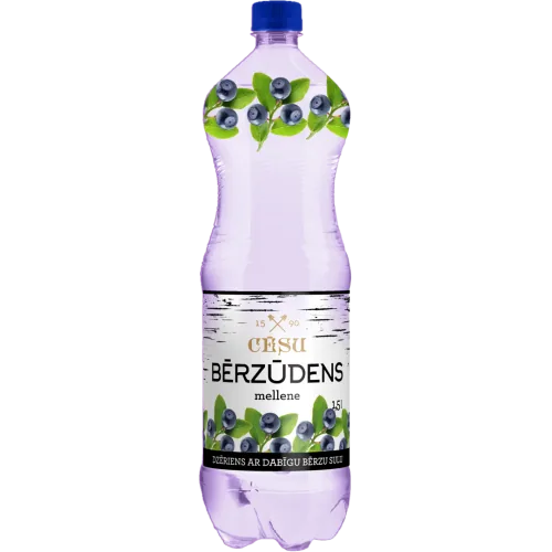 ŪDENS CĒSU BĒRZŪDENS AR MELLEŅU GARŠU 1,5L