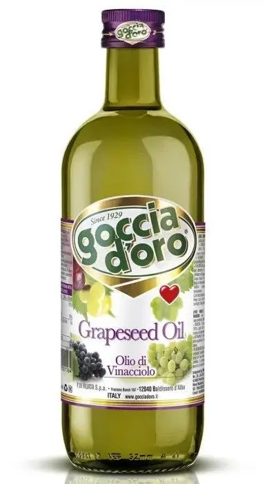 VĪNOGU KAULIŅU EĻĻA GOCCIA D'ORO 1L 