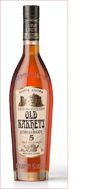 Brendijs old kakheti, 5 Y.O., 40%, 0,5 l