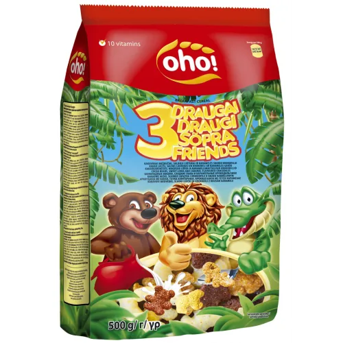SAUSĀS BROKASTIS OHO TRĪS DRAUGI 500G