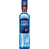 Водка Five Lakes Premium + стакан, 40%, 0,7 л