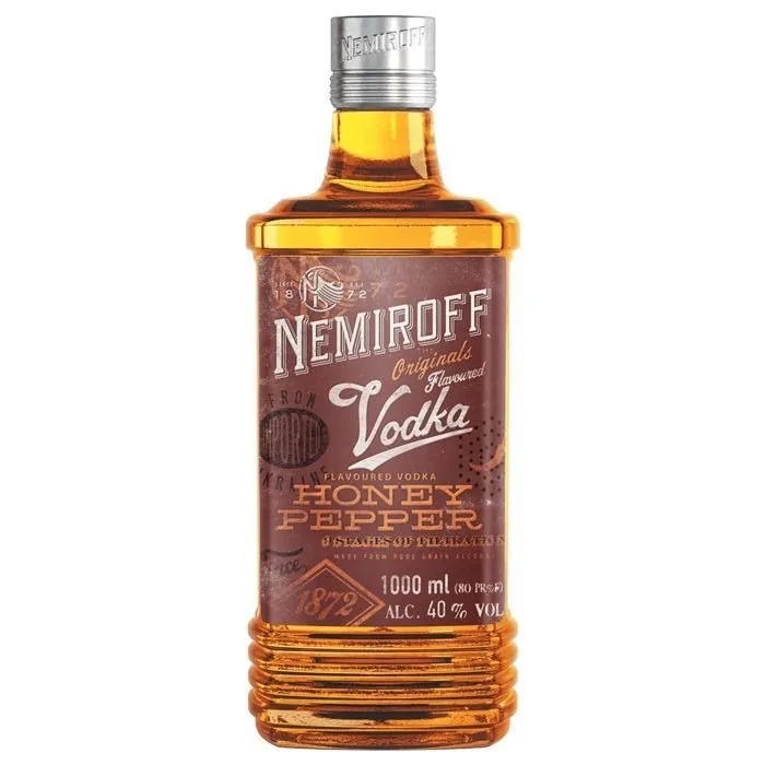 Водка Nemiroff Honey Pepper 40%, 1 л